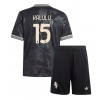 Camiseta Juventus Pierre Kalulu #15 Tercera Equipación Replica 2025-26 para niños mangas cortas (+ Pantalones cortos) Camiseta Juventus Pierre Kalulu #15 Tercera Equipación Replica 2025-26 para niños mangas cortas (+ Pantalones cortos)